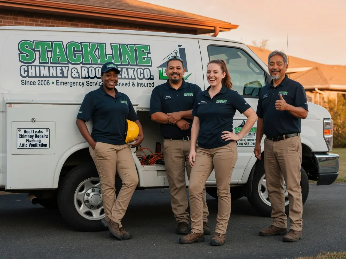 Chimney flashing repair company in Carville, LA
